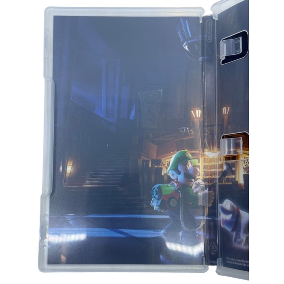 Luigi's Mansion 3 Nintendo Switch Complete CIB Tested Works - Picture 2 of 4